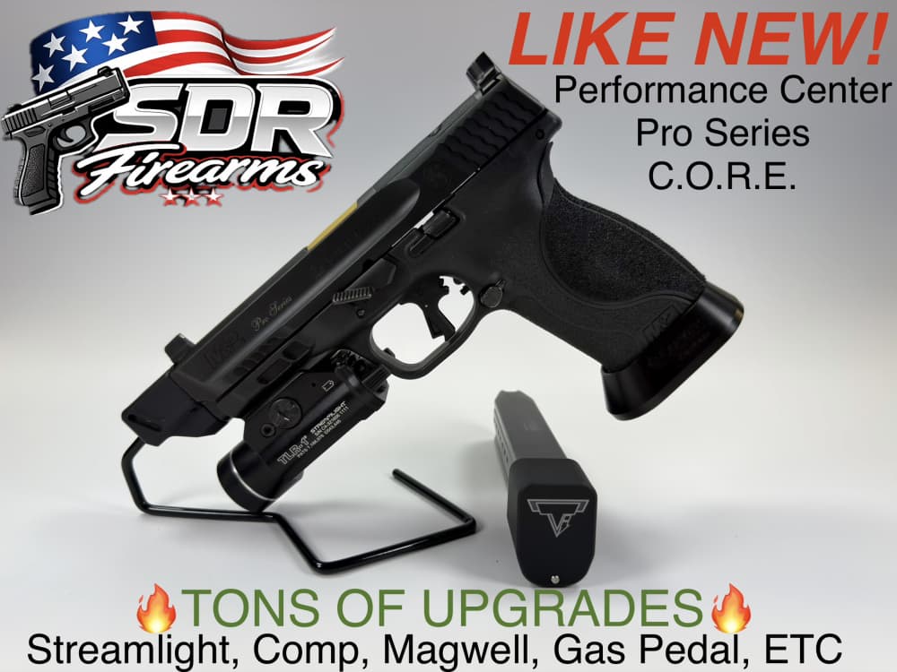 UPGRADED! Smith & Wesson M&P 2.0 Pro Series C.O.R.E. w/ Comp, Light, ETC -img-0