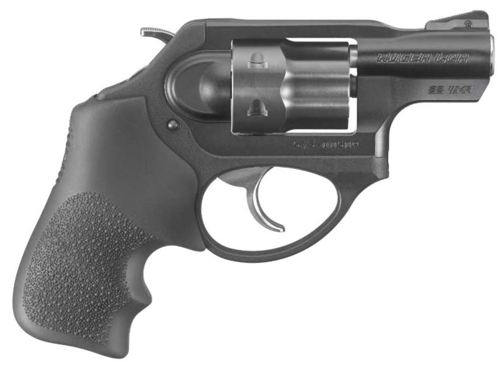 5439 LCRX 22MAG MT/HOGUE 1.87" 6RD MATTE BLACK|HOGUE GRIPS 22 Magnum-img-0