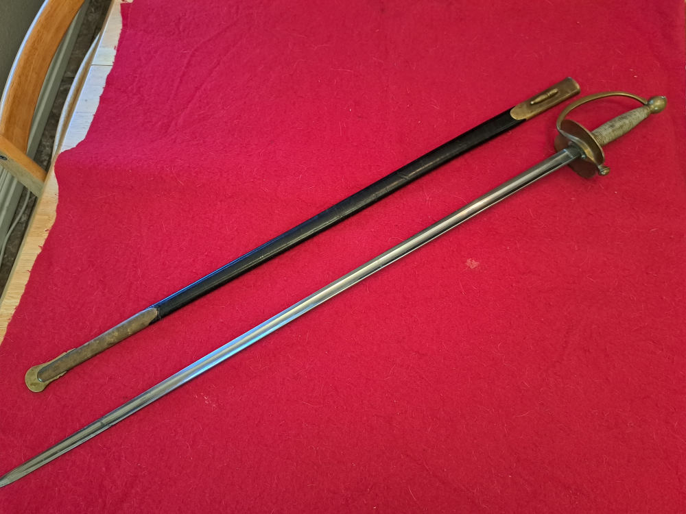 Civil War M1840 NCO Sword Ames 1864-img-0