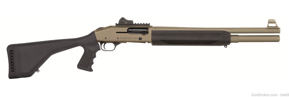 85223 mossberg 930 pistol grip 8rd 18 inch tactical fde new 12g 12 gauge-img-0