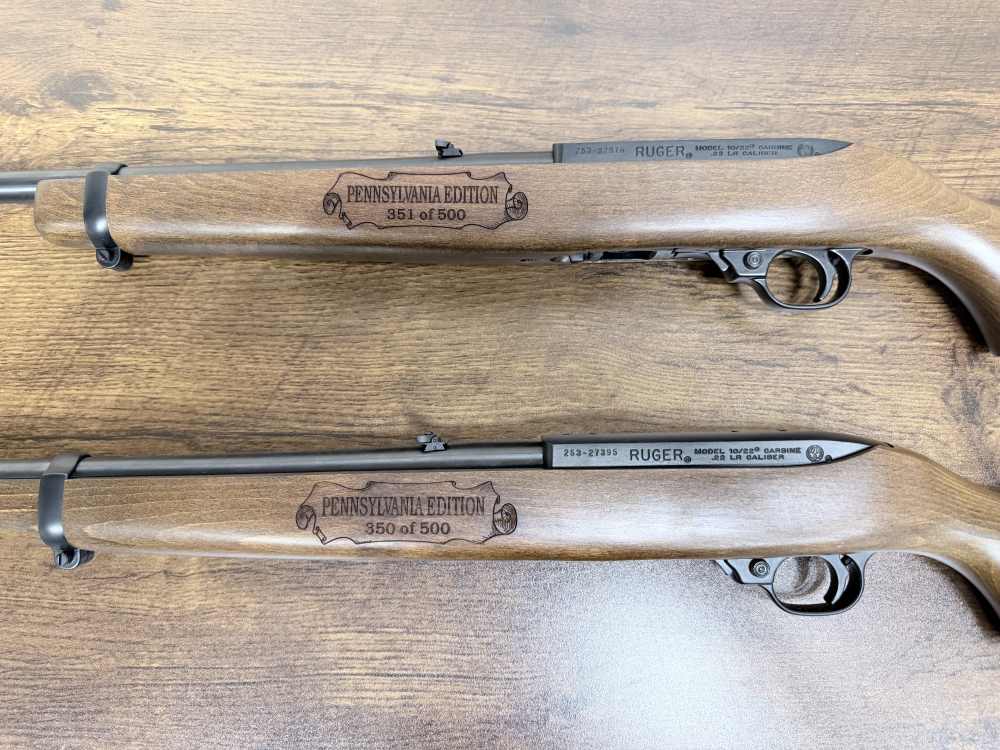 Pair of Ruger 10/22 – Sept 11, 2001 PA Edition – #350 & #351 of 500-img-7