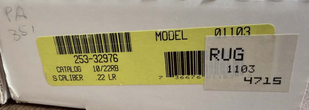 Pair of Ruger 10/22 – Sept 11, 2001 PA Edition – #350 & #351 of 500-img-12