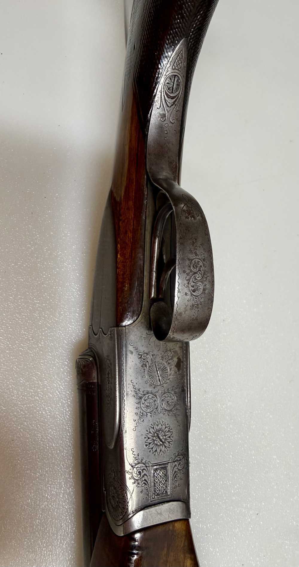 Pre-WWII German made 16ga Side by Side Shotgun-img-6