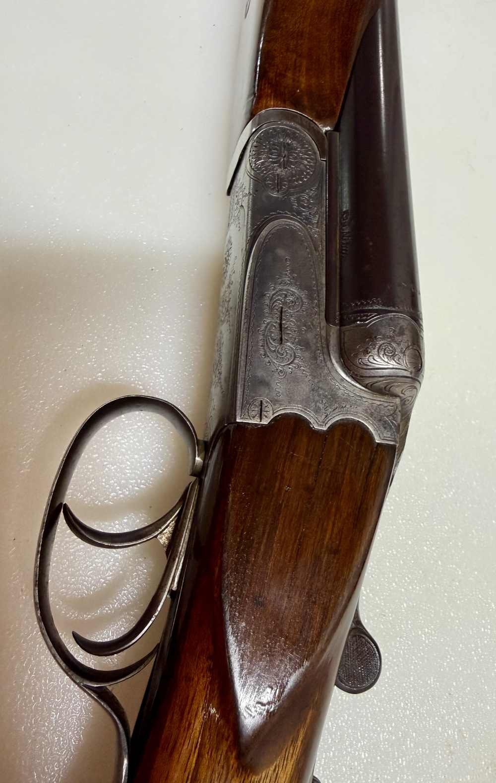 Pre-WWII German made 16ga Side by Side Shotgun-img-8