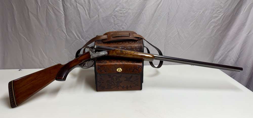 Pre-WWII German made 16ga Side by Side Shotgun-img-0