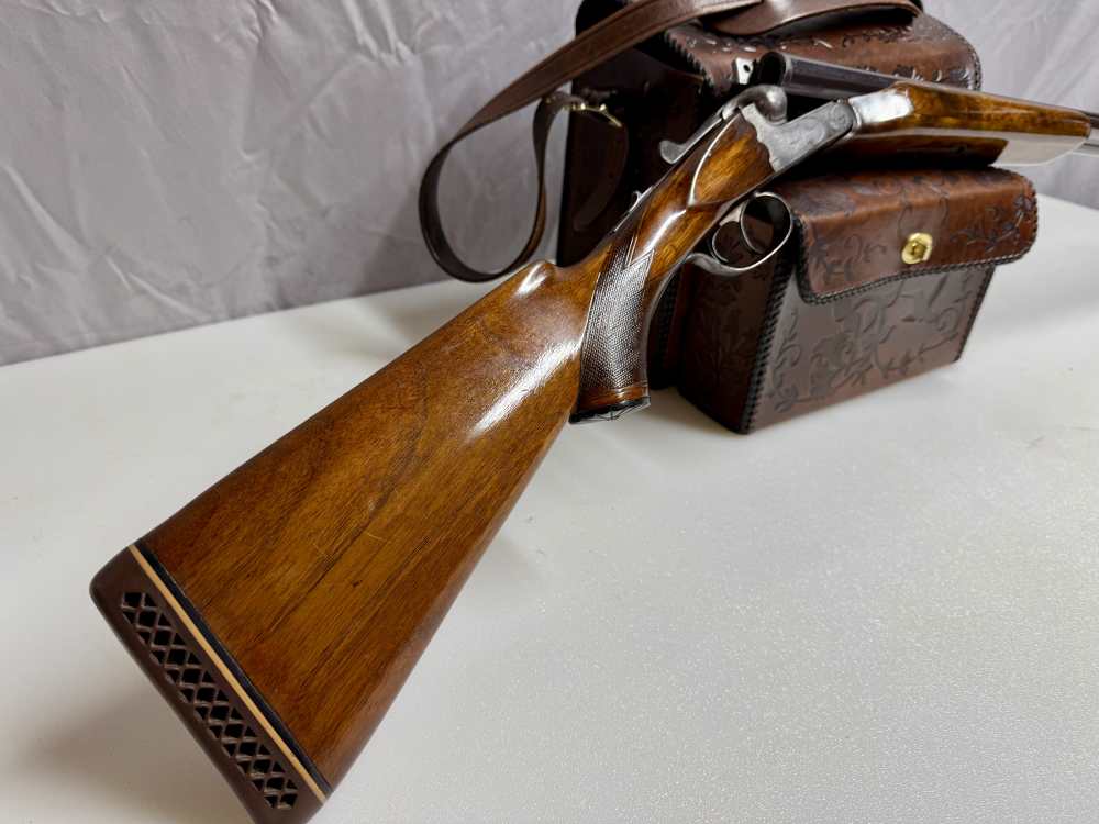 Pre-WWII German made 16ga Side by Side Shotgun-img-1