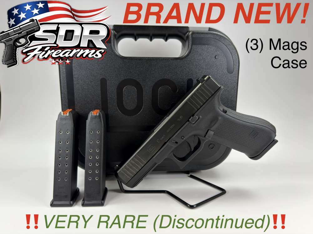 BRAND NEW! Glock 17 GEN5 w/ 3 Mags & Case. VERY RARE -img-0