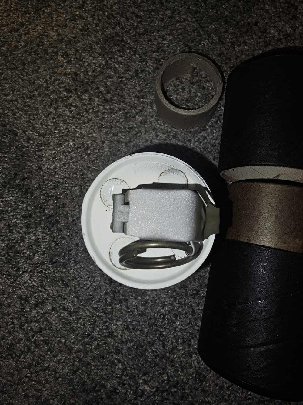 Live M8 White  Smoke Hand Grenade -img-2