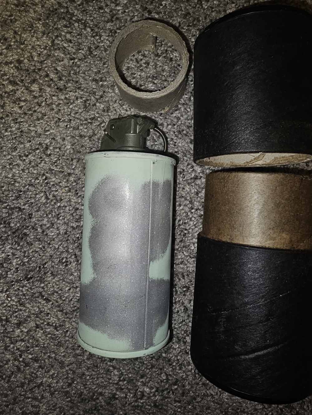Live M8 White  Smoke Hand Grenade -img-1