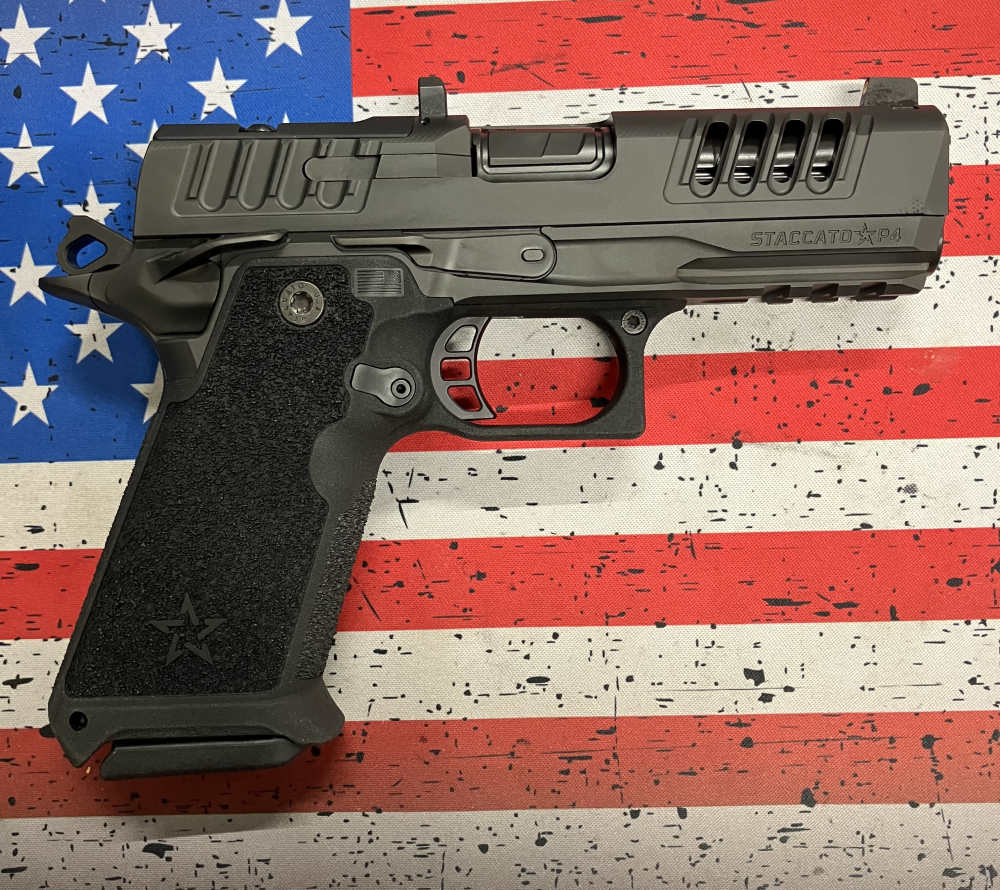 STACCATO HD P4 9MM 4" 18+1 X CUTS OPTICS READY PENNY AUCTION NO RESERVE -img-0