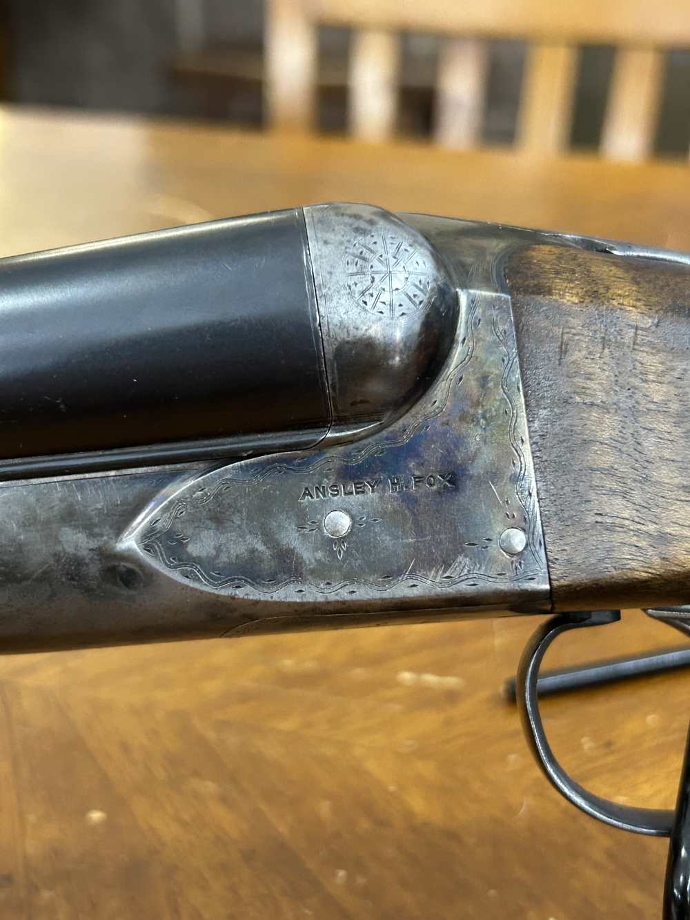 AH FOX 1910 12 GA A GRADE 28” SXS SHOTGUN ANSLEY H FOX-img-35