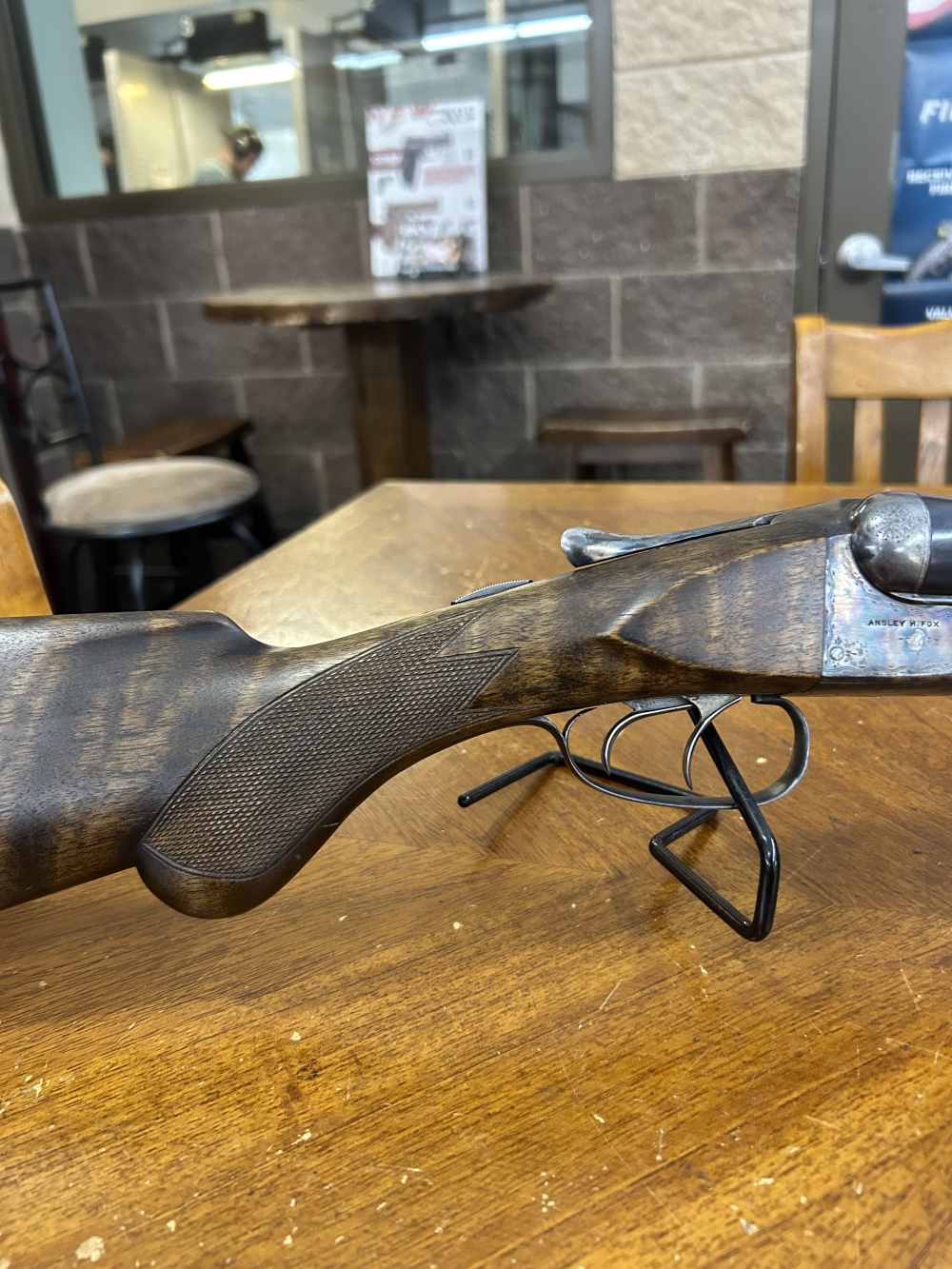 AH FOX 1910 12 GA A GRADE 28” SXS SHOTGUN ANSLEY H FOX-img-3