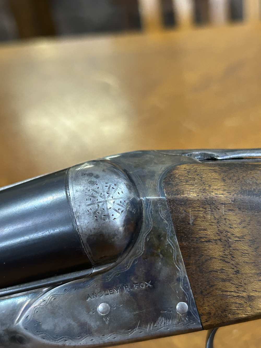 AH FOX 1910 12 GA A GRADE 28” SXS SHOTGUN ANSLEY H FOX-img-37
