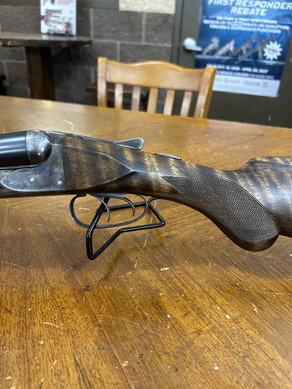 AH FOX 1910 12 GA A GRADE 28” SXS SHOTGUN ANSLEY H FOX-img-10
