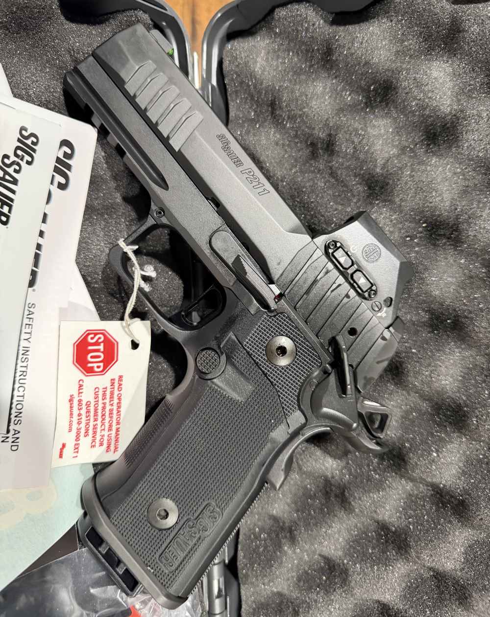 Sig Sauer P211-GT4 9mm Romeo-X Sig-Loc Pro Red Dot 211CA-9-GT4-RXSL-img-1