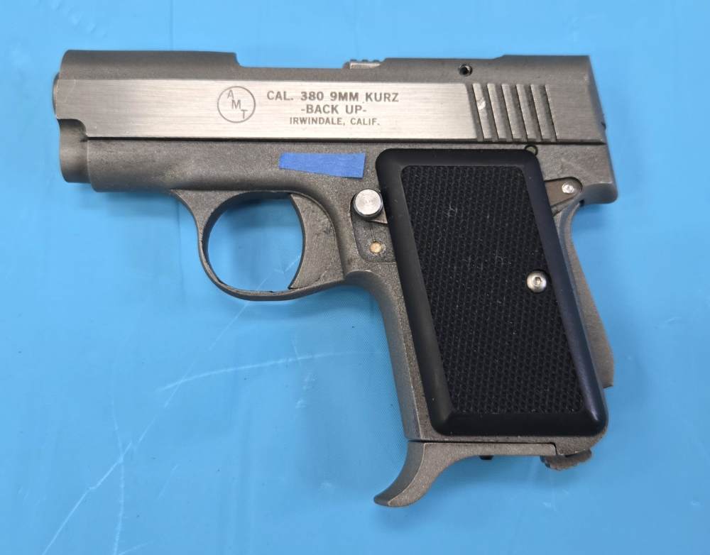 AMT Backup, .380 ACP w/2 Magazines & Holster-img-1