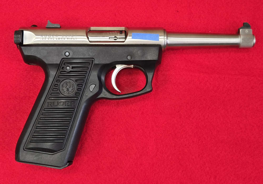 Ruger Mark II 22/45, .22LR, Stainless, 4-3/4" BBL, 1994 MFG-img-1
