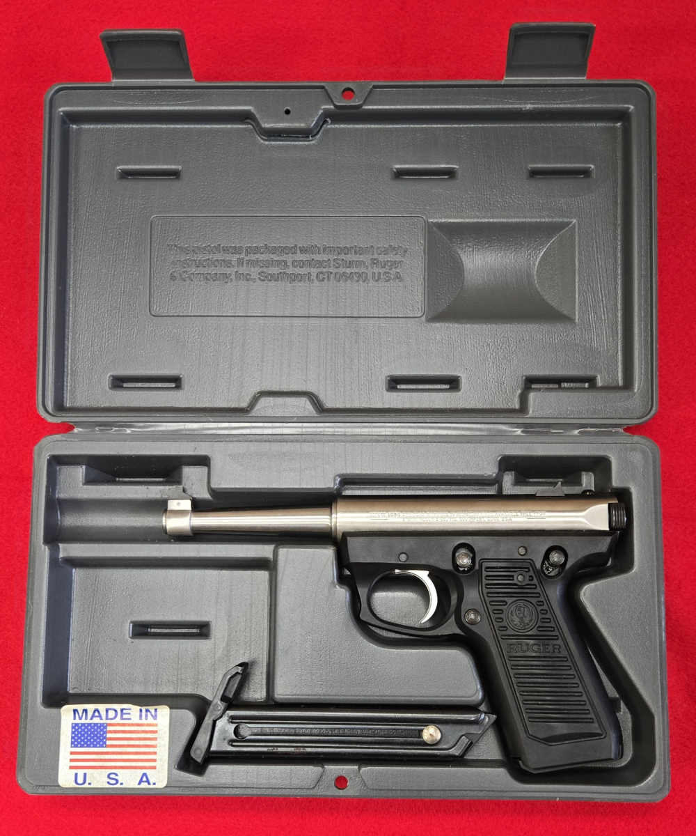 Ruger Mark II 22/45, .22LR, Stainless, 4-3/4" BBL, 1994 MFG-img-2