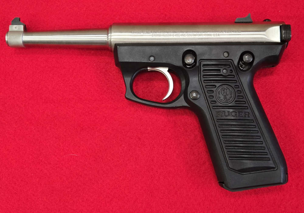 Ruger Mark II 22/45, .22LR, Stainless, 4-3/4" BBL, 1994 MFG-img-0