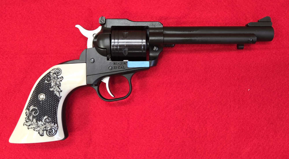 Ruger Super Wrangler, .22LR, 5.5" BBL, Black Cerakote, 2024 MFG-img-1