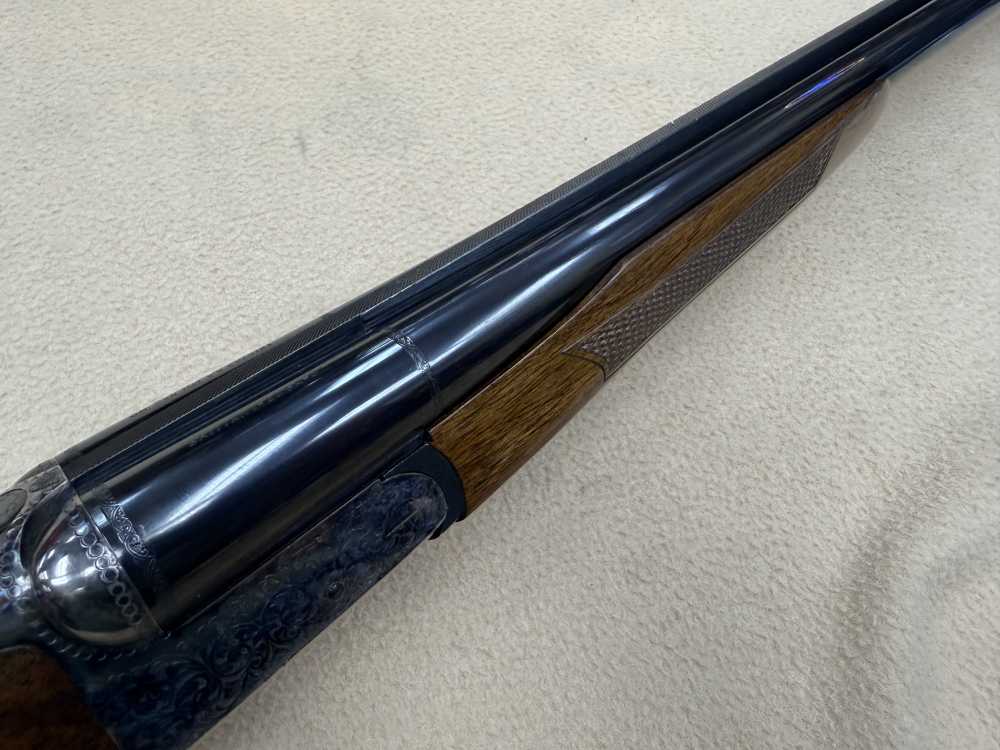 Tristar Brittany 20ga 26" Side by Side English Stock W/ Box and Case CLEAN-img-9
