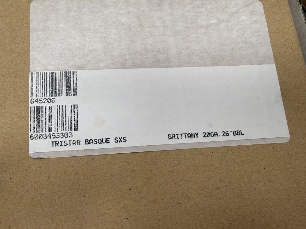 Tristar Brittany 20ga 26" Side by Side English Stock W/ Box and Case CLEAN-img-44