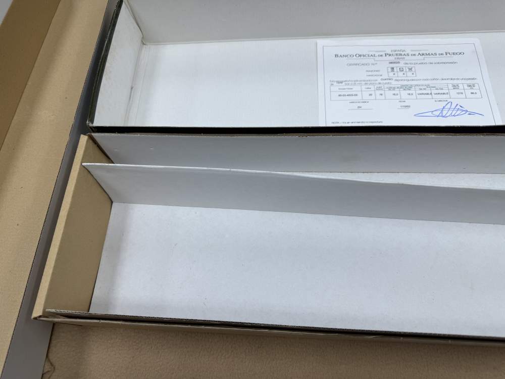 Tristar Brittany 20ga 26" Side by Side English Stock W/ Box and Case CLEAN-img-43