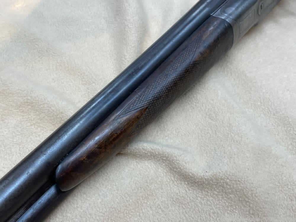 LC Smith No. 00 12ga 28" 1909 Double Triggers Extractor-img-13