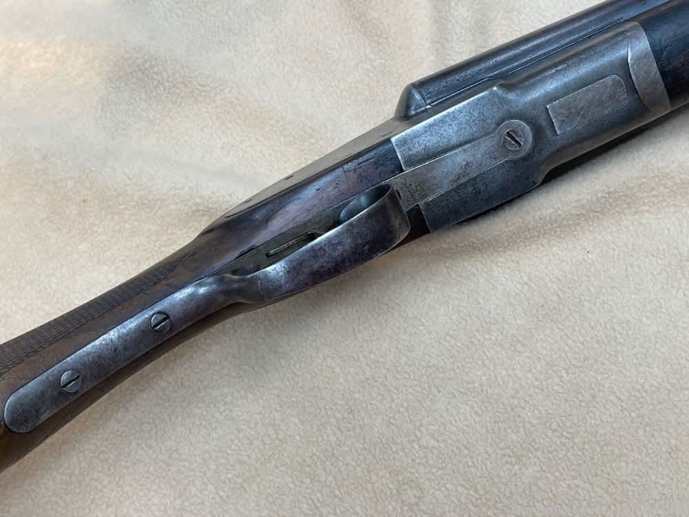 LC Smith No. 00 12ga 28" 1909 Double Triggers Extractor-img-6