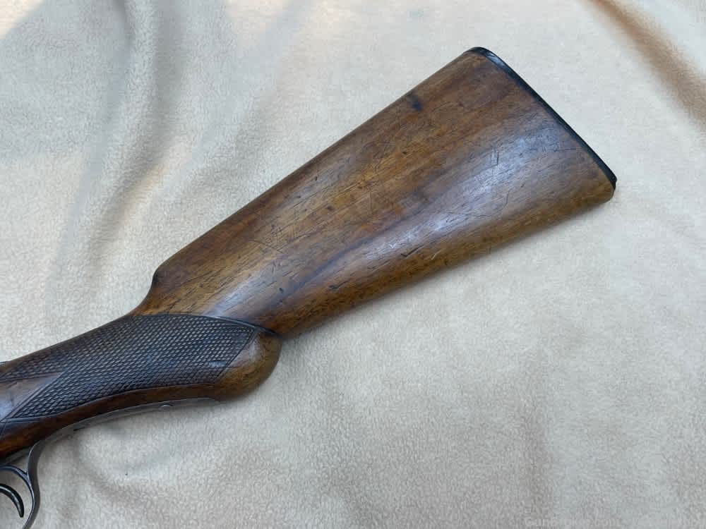 LC Smith No. 00 12ga 28" 1909 Double Triggers Extractor-img-11