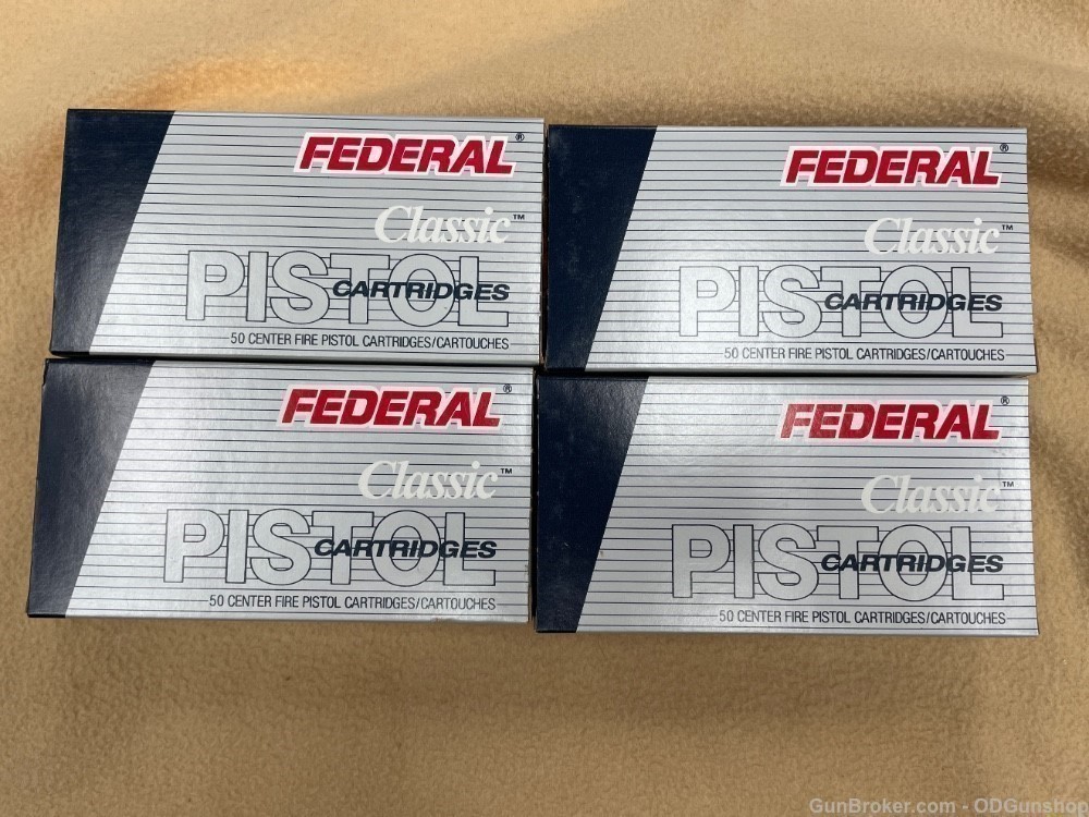 Federal 10mm 190gr JHP XM1003A FBI X load 200rds Hard to Find-img-1