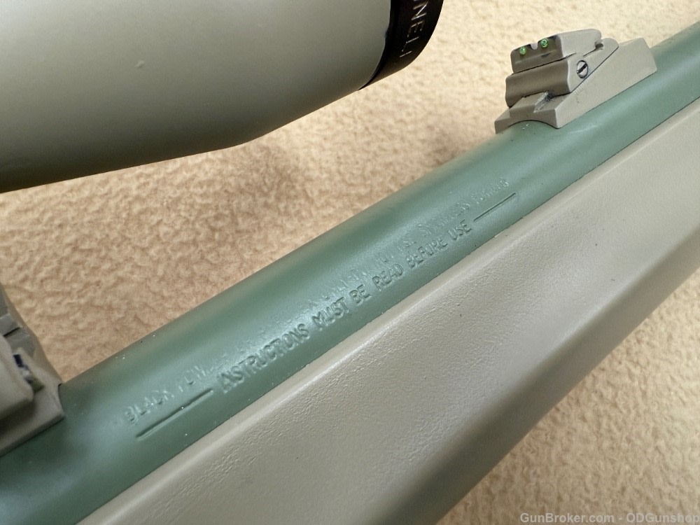 Thompson Center Omega Thumbhole 28" Bushnell Banner GREAT Bore-img-3