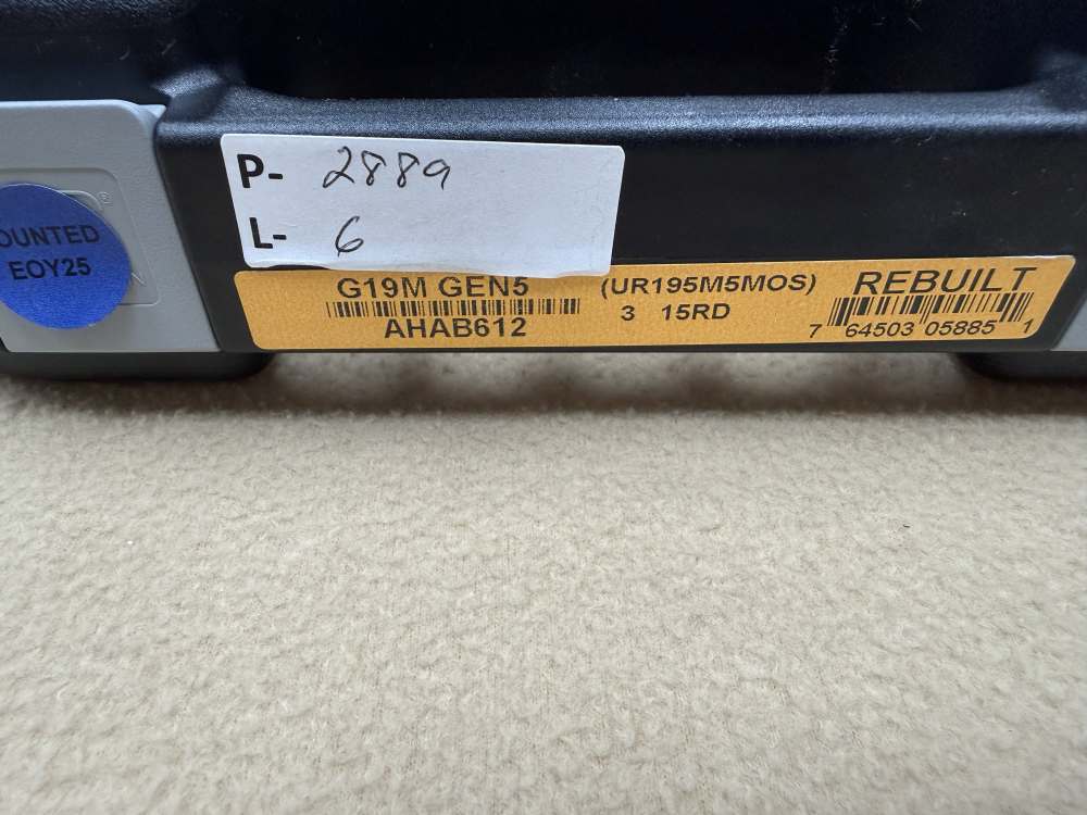 Glock 19M Gen 5 MOS Rebuilt 3 15rd Mags Night Sights-img-5