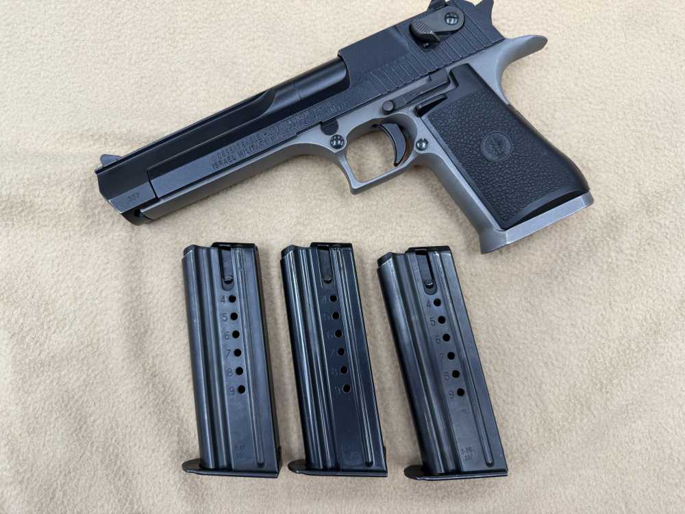 Magnum Research IMI Desert Eagle .357 Mag 6" 3 Mags-img-0
