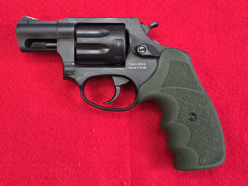 Taurus 942, .22LR, 2" BBL, 8rd Cylinder, Matte Blk Steel, MBT Grips-img-0