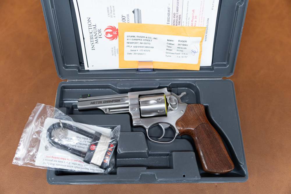 Ruger GP100 Match Champion - .357 Magnum - Discontinued Model - Factory Box-img-33