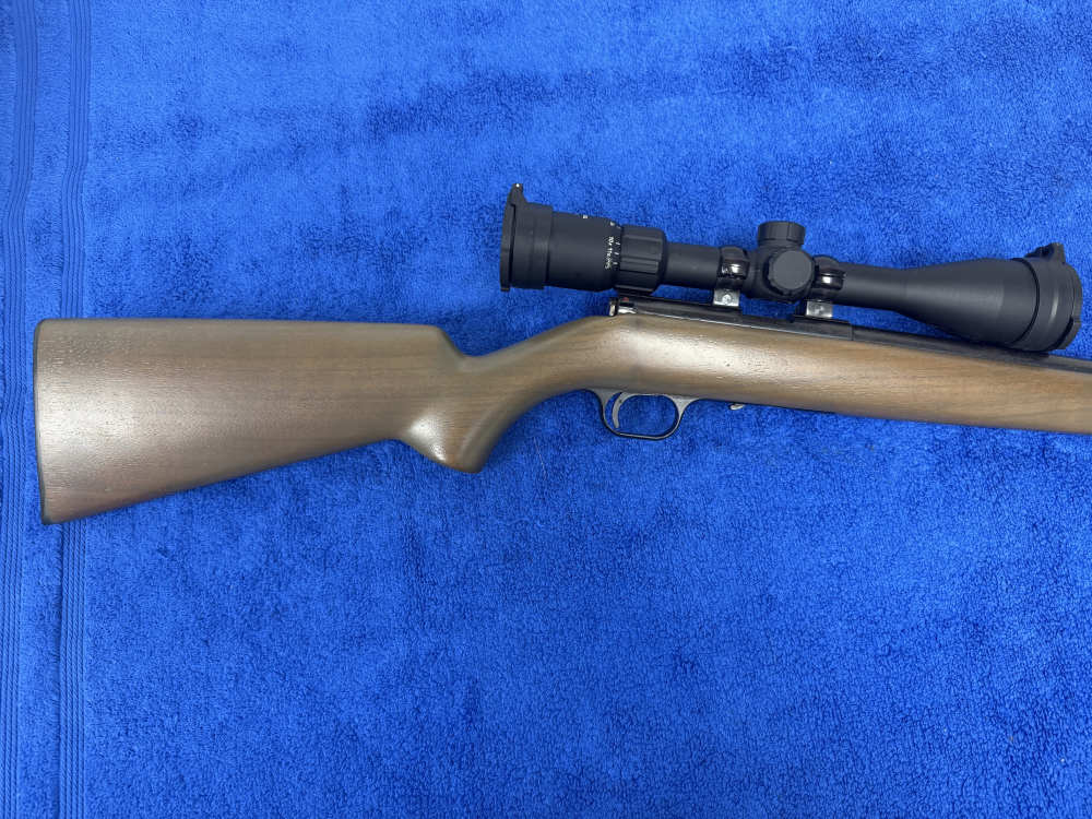 Pre-owned Browning Belgium T Bolt Left Hand Rifle with Sig Scope  -img-8