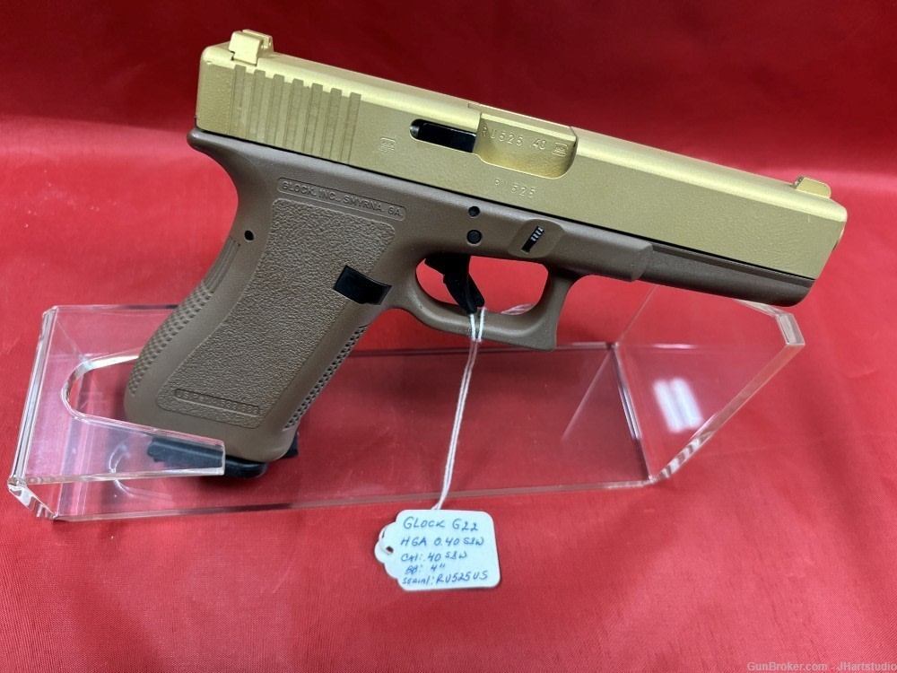 Glock 22 GEN 2 40 S&W 15+1 4.49" Barrel G22 GOOD CONDITION-img-0