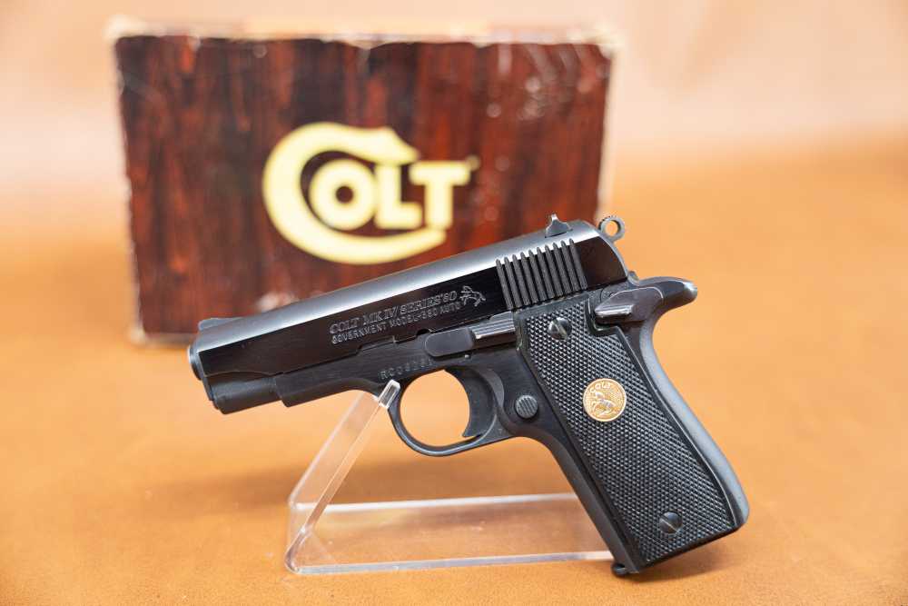 Colt Mark IV Series 80 Government Model .380 ACP - Factory Box - .01/NR-img-0