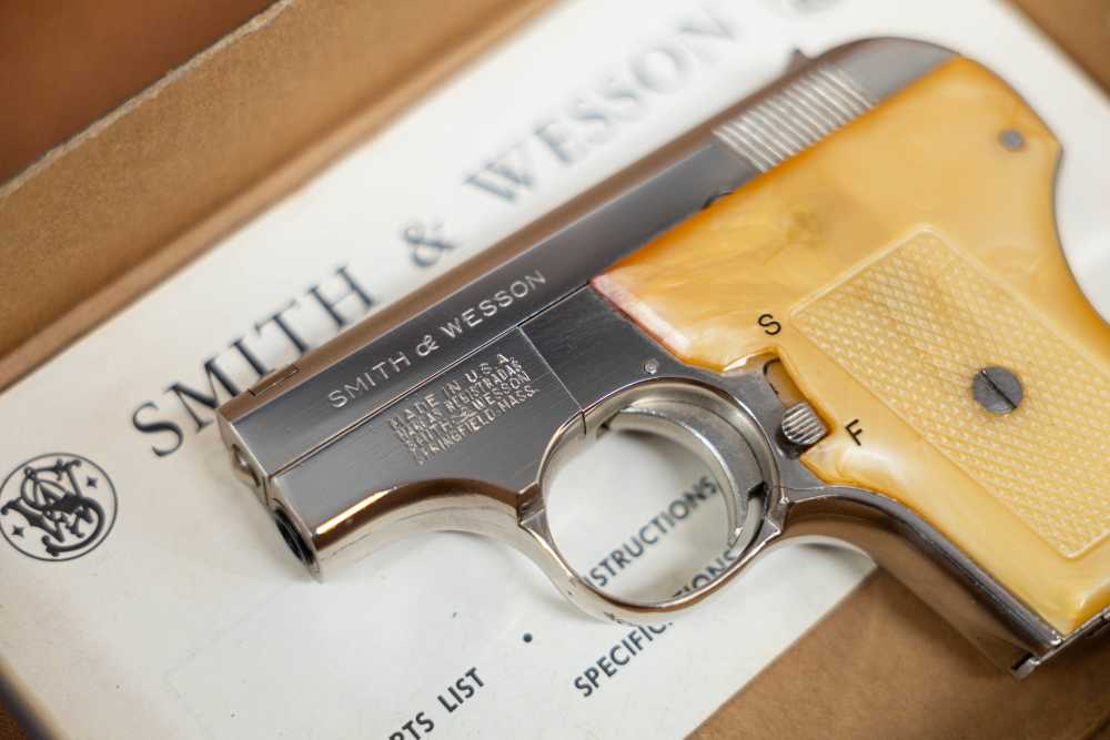 Smith & Wesson Model 61-2 Escort - .22 LR - Nickel - Original Manual - .01-img-1