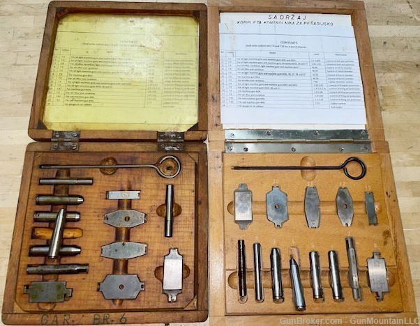 Armorer gauges for many 8mm & Tokarev MGs tools - GRADE C-img-1