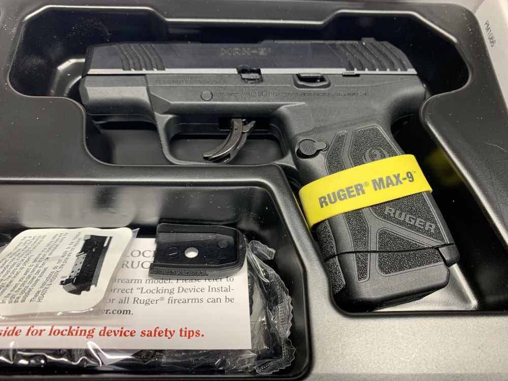 Ruger MaX 9 Pro NIB 12 and 10 round mags included-img-3