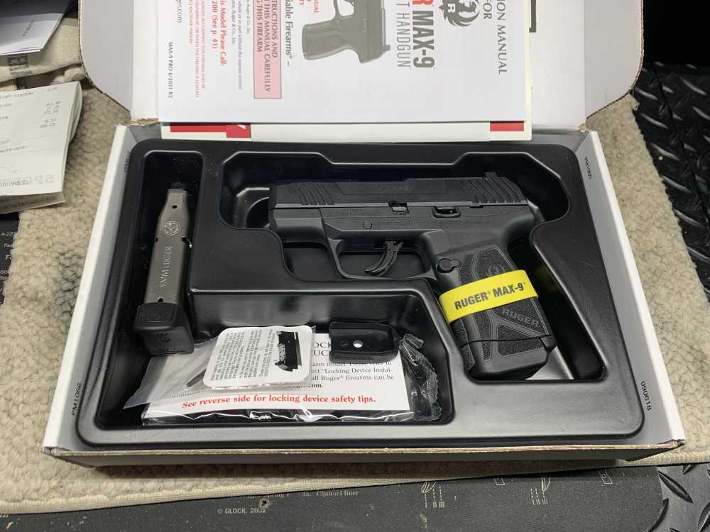 Ruger MaX 9 Pro NIB 12 and 10 round mags included-img-2