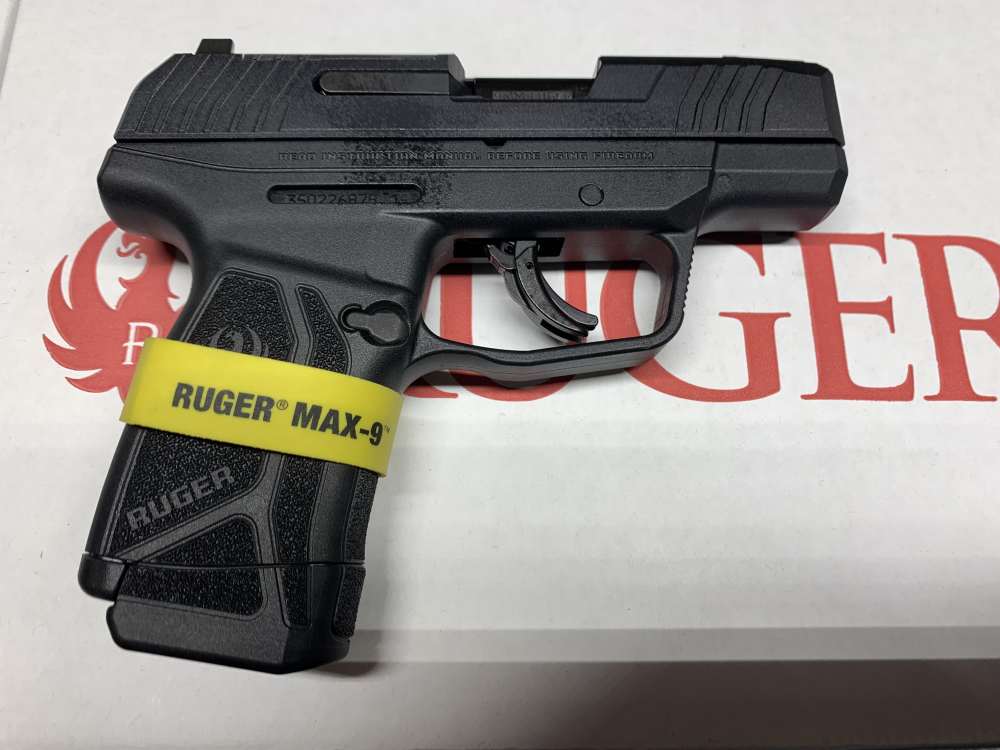 Ruger MaX 9 Pro NIB 12 and 10 round mags included-img-0