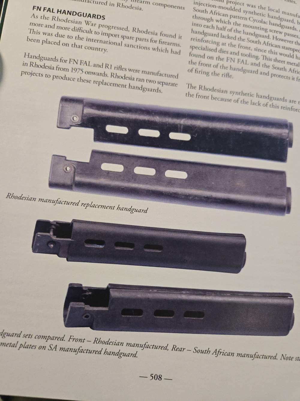 Rhodesian made  fn fal hand guard. R1-img-5