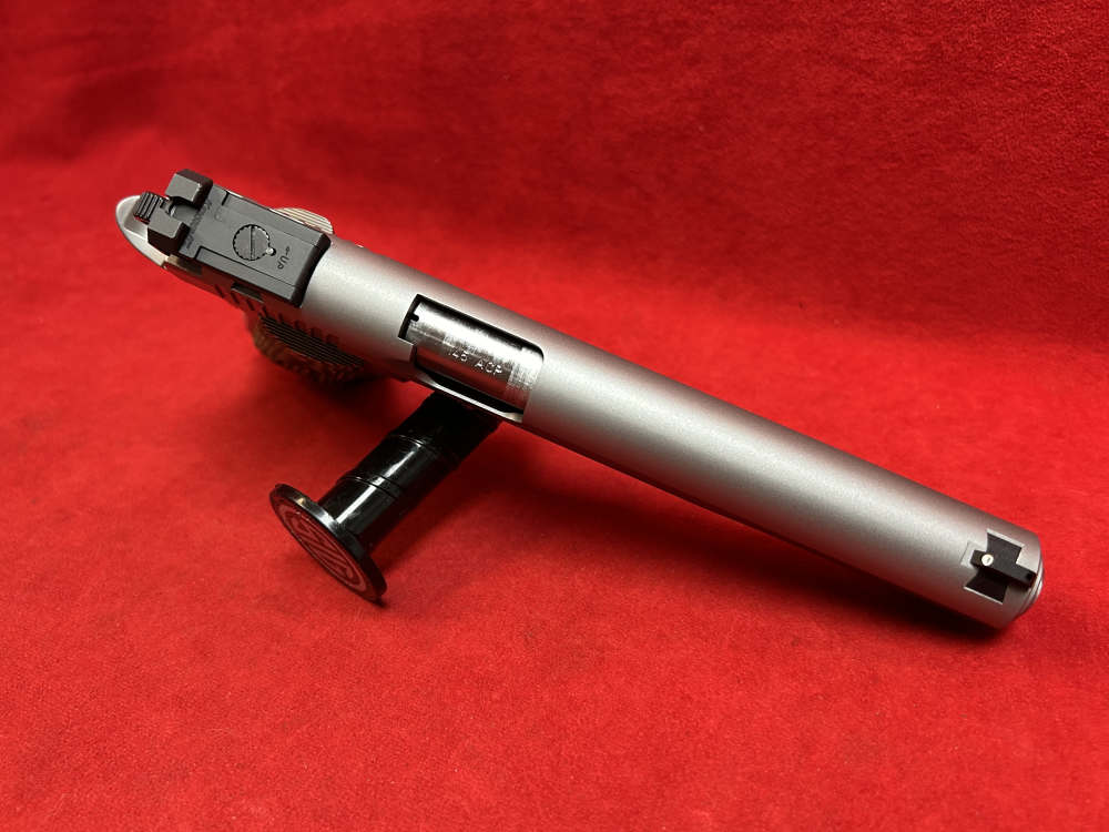 Kimber Stainless Target LS, 45 ACP, 6” BBL, AmeriGlo Sights, G10, MINT-img-10