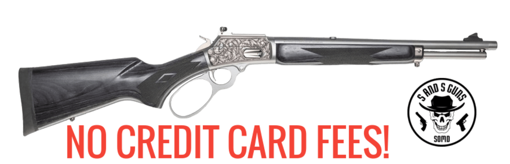 MARLIN 1894 TRAPPER "WILD BOAR" 10MM 16" ENGRAVED STAINLESS LEVER ACTION-img-0