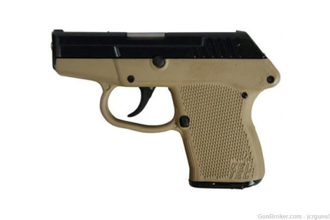 New Keltec P32 Black on Tan 32 ACP 7rd P32BTAN-img-0