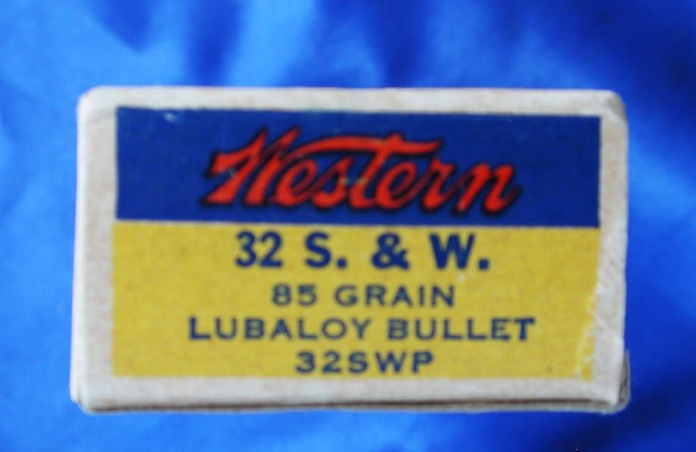 Vintage Box .32 SHORT S&W 50 Rounds Western Bullseye Smith & Wesson-img-5