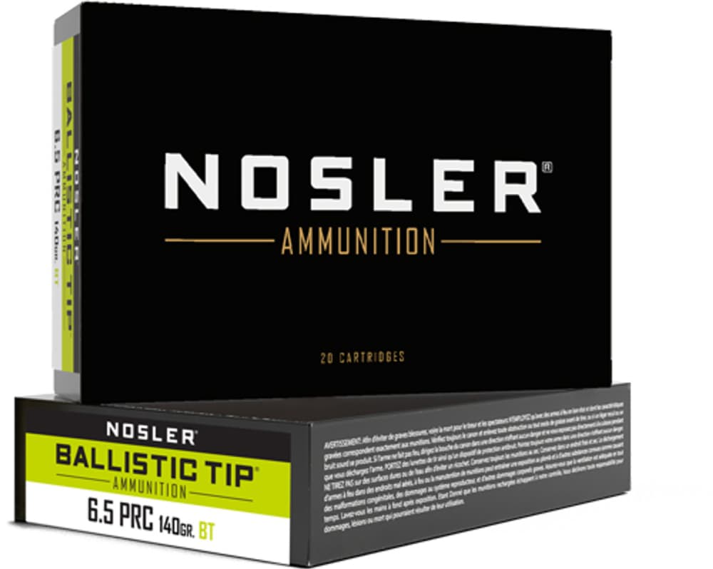  Nosler 6.5 PRC Ballistic Tip 140 grain 20 Cartridges/Box 1-10+ Boxes 43457-img-0